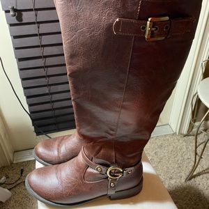 Knee High Brown Boots